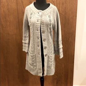 Grey Beth Bowley Cardigan Sweater